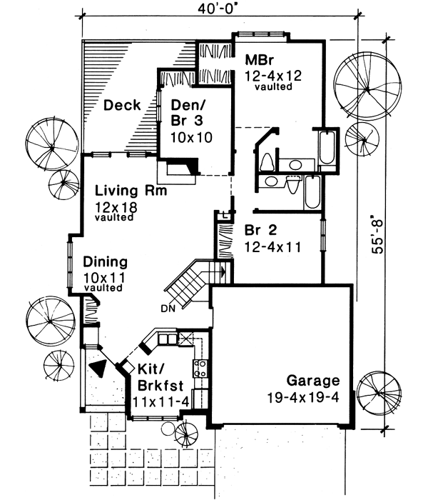 Main Floor Plan: 15-164