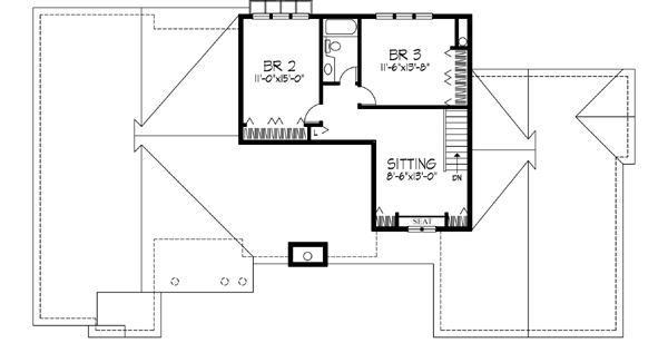 Upper/Second Floor Plan:15-189