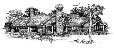 Contemporary house plans 15-220 - front exterior, 3,639 sq ft, 4 bed, 3 bath house plans | Monster House Plans