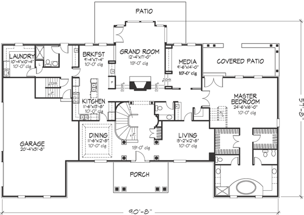 Main Floor Plan: 15-302