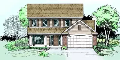 Country house plans 15-312 - front exterior, 1,790 sq ft, 4 bed, 2 bath house plans | Monster House Plans