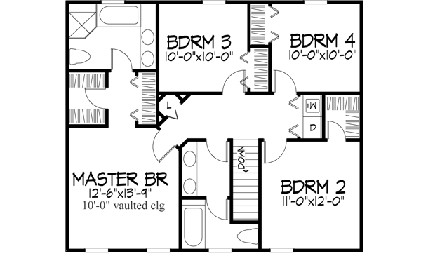 Upper/Second Floor Plan:15-312