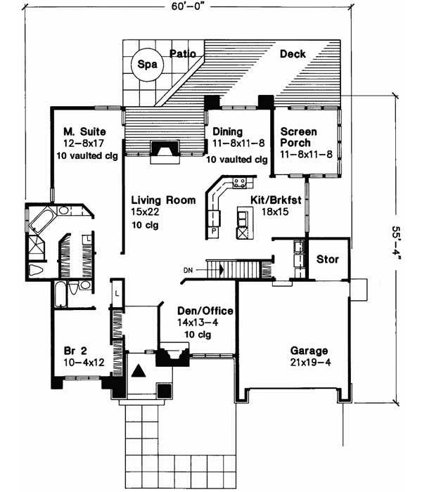 Main Floor Plan: 15-336