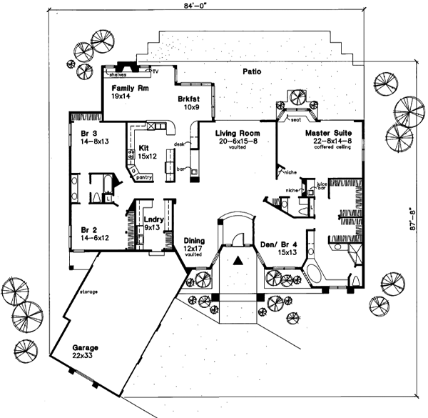 Main Floor Plan: 15-364