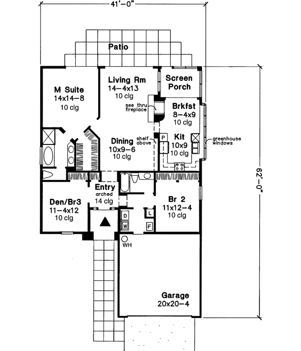 Main Floor Plan: 15-368