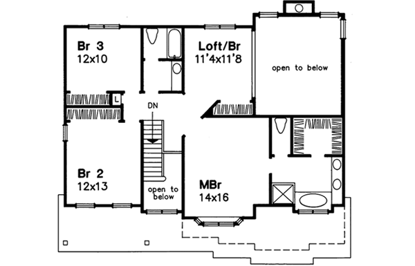 Upper/Second Floor Plan:15-421