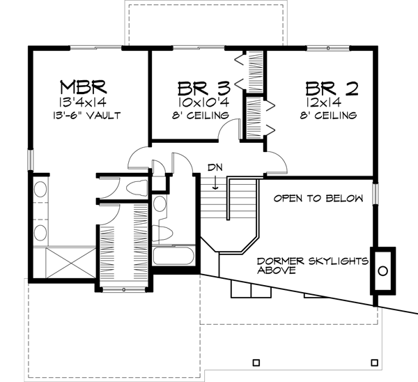 Upper/Second Floor Plan:15-423