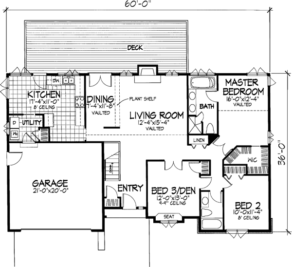 Main Floor Plan: 15-505