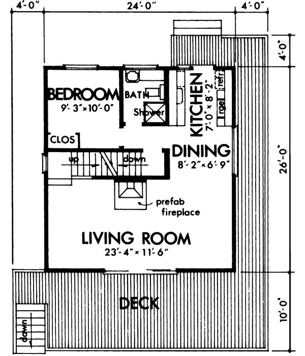 Main Floor Plan: 15-521