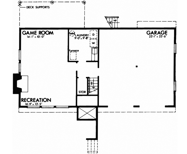 Lower Floor Plan:15-524