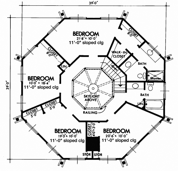 Upper/Second Floor Plan:15-573