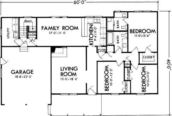 Main Floor Plan: 15-580