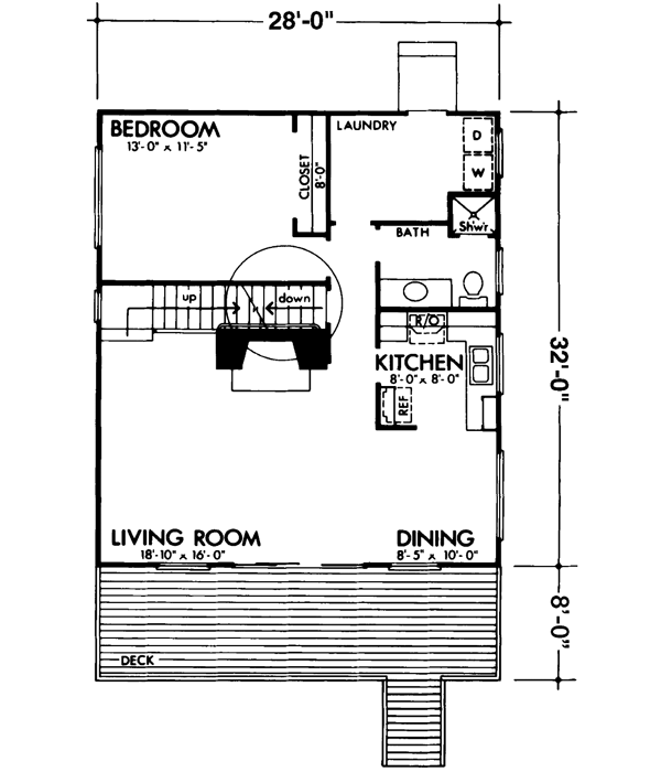 Main Floor Plan: 15-601