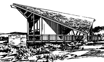 Contemporary house plans 15-608 - front exterior, 1,541 sq ft, 3 bed, 2 bath house plans | Monster House Plans