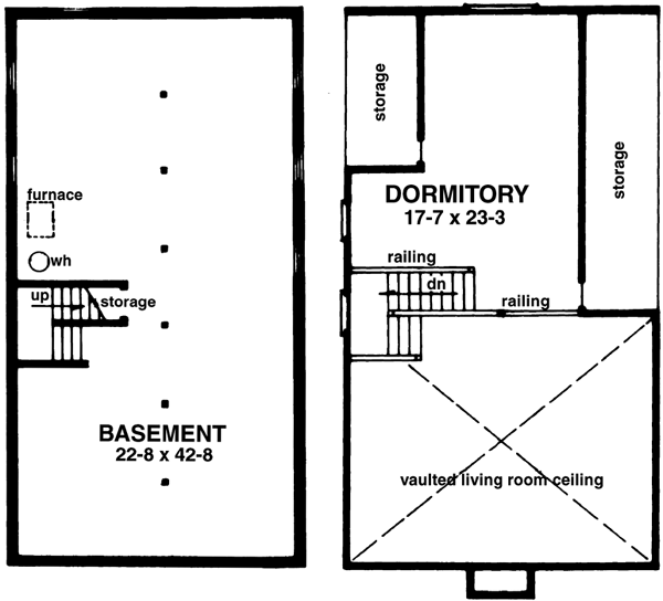 Contemporary Style House Plans 15-636