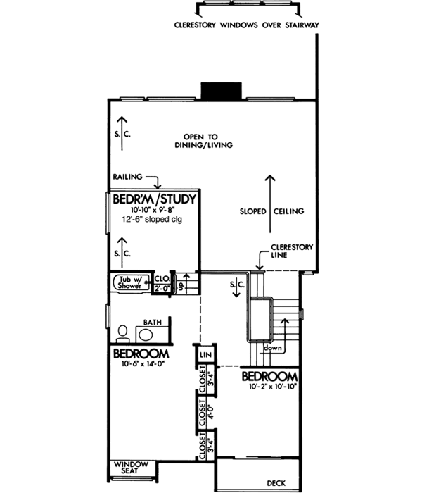 Upper/Second Floor Plan:15-637