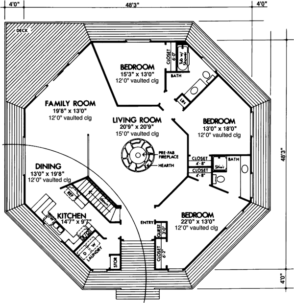 Main Floor Plan: 15-645
