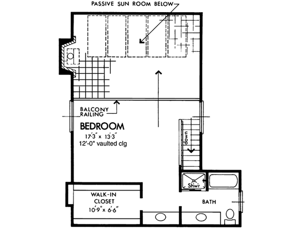 Upper/Second Floor Plan:15-666