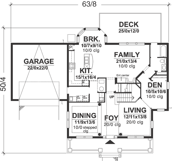 Main Floor Plan: 15-682