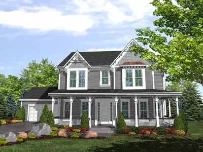 Southern house plans 15-683 - front exterior, 2,701 sq ft, 4 bed, 3 bath house plans | Monster House Plans