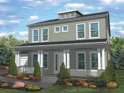 Southern Colonial house plans 15-685 - front exterior, 3,079 sq ft, 5 bed, 3 bath house plans | Monster House Plans