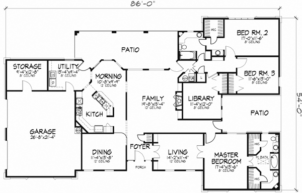 Main Floor Plan: 15-727