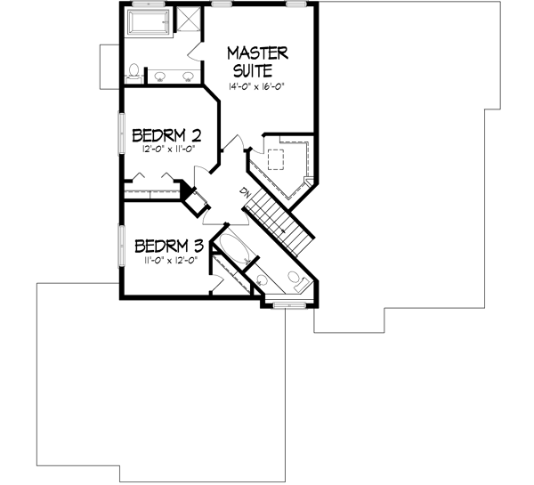 Upper/Second Floor Plan:15-734