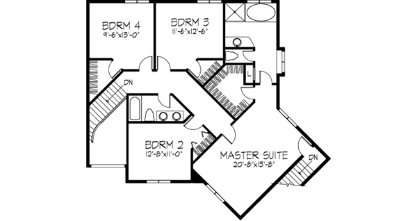 Upper/Second Floor Plan:15-749