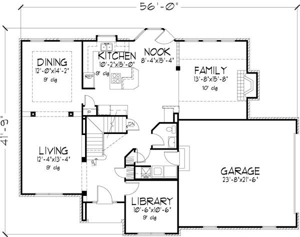 Main Floor Plan: 15-782