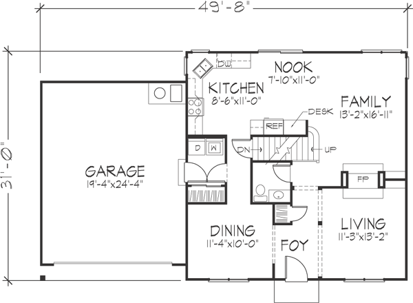 Main Floor Plan: 15-783