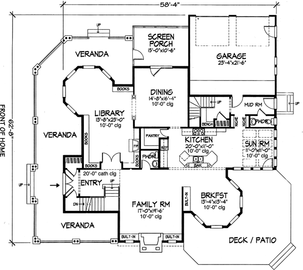 Main Floor Plan: 15-788