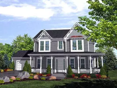 Southern house plans 15-798 - front exterior, 2,701 sq ft, 4 bed, 3 bath house plans | Monster House Plans