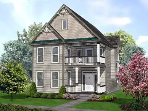 Southern house plans 15-847 - front exterior, 2,097 sq ft, 3 bed, 2 bath house plans | Monster House Plans