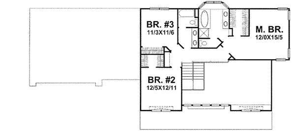 Upper/Second Floor Plan:15-853