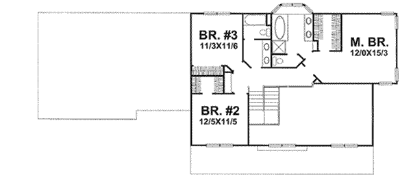 Upper/Second Floor Plan:15-854