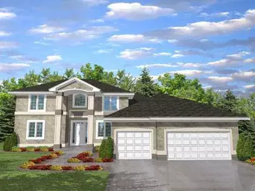 Traditional house plans 15-864 - front exterior, 3,214 sq ft, 5 bed, 3 bath house plans | Monster House Plans