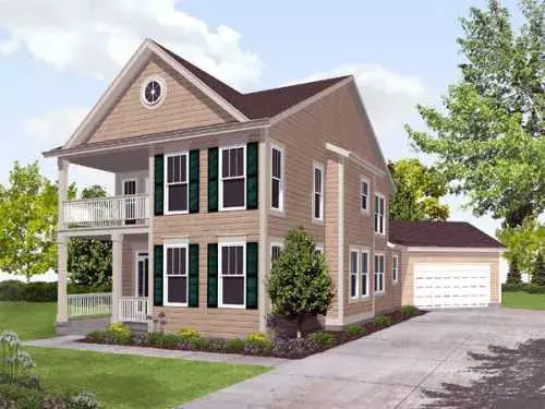 Southern house plans 15-885 - front exterior, 2,097 sq ft, 3 bed, 2 bath house plans | Monster House Plans
