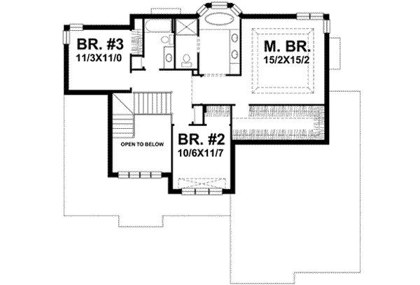 Upper/Second Floor Plan:15-908
