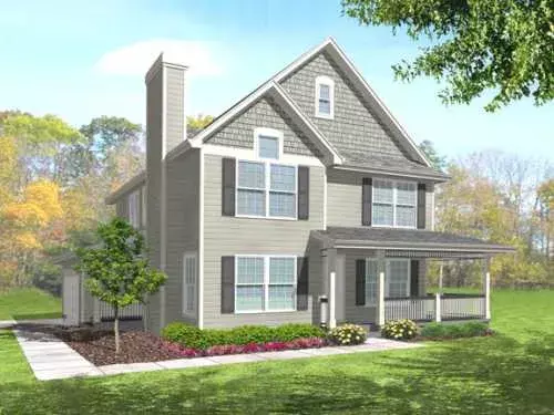 Country house plans 15-914 - front exterior, 1,915 sq ft, 3 bed, 2 bath house plans | Monster House Plans