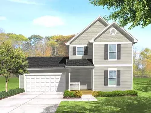 Country house plans 15-915 - front exterior, 1,078 sq ft, 3 bed, 1 bath house plans | Monster House Plans