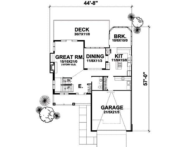 Main Floor Plan: 15-924