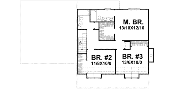 Upper/Second Floor Plan:15-930