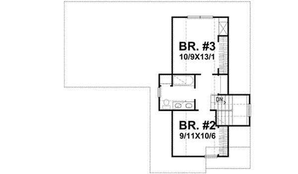 Upper/Second Floor Plan: 15-936