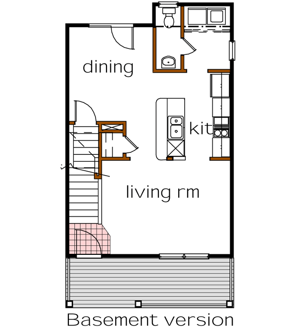 Cottage Style Home Design 16-120