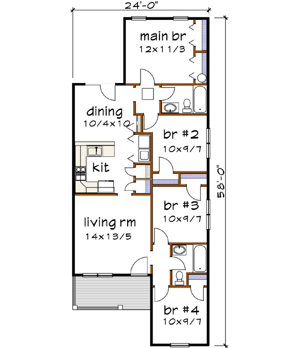 Main Floor Plan: 16-143