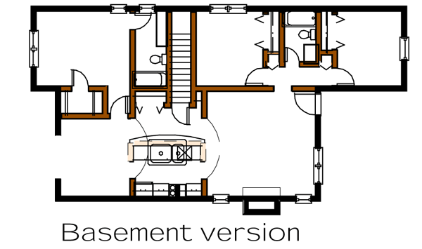 Traditional Style Floor Plans 16-163