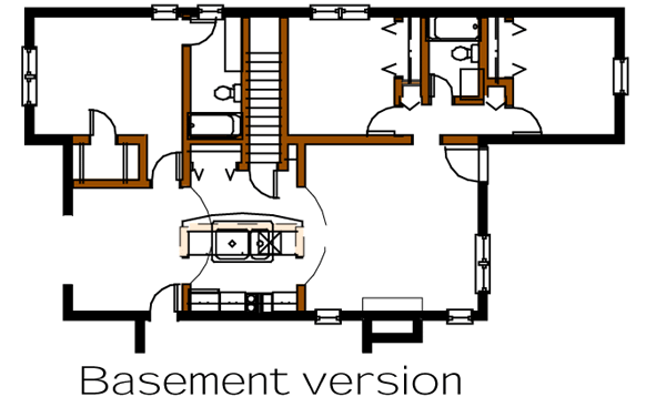 Traditional Style Floor Plans 16-166