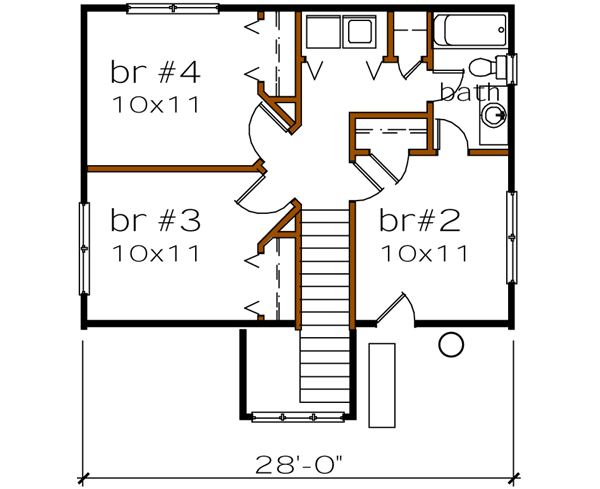 Upper/Second Floor Plan:16-209