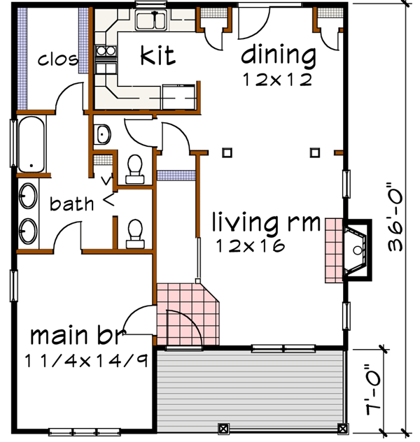 Main Floor Plan: 16-227