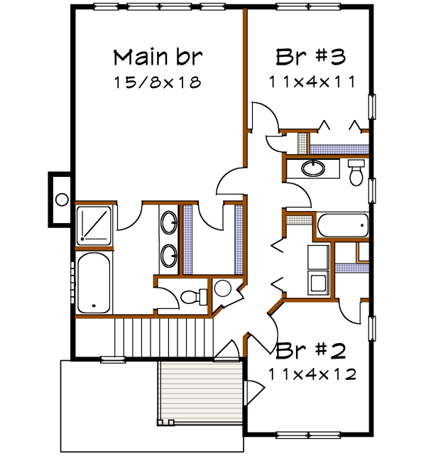 Upper/Second Floor Plan:16-251